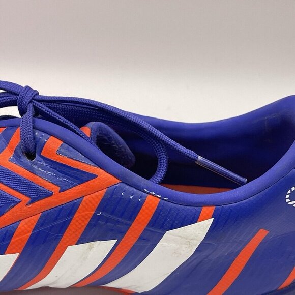 Adidas Predator Absolado Soccer Shoes Mens 9.5 Blue Red Indoor Cleat B35480 - Picture 9 of 9